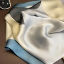Nouveau foulard en soie assorti aux couleurs corennes 90cm grand foulard carrpicture10