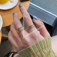 simple geometric fine simple weaving copper ring wholesalepicture16