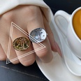 simple geometric fine simple weaving copper ring wholesalepicture40