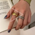 simple geometric fine simple weaving copper ring wholesalepicture41