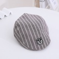 childrens striped beret Korean baby fashion label baseball cap wholesalepicture12