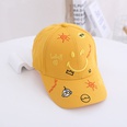 simple big smiley childrens spring and autumn cotton graffiti printed baseball cappicture8