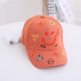 simple big smiley childrens spring and autumn cotton graffiti printed baseball cappicture10