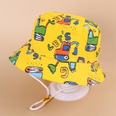 European and American multisize printing cartoon animal childrens fisherman hat wholesalepicture34