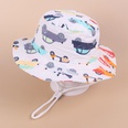 European and American multisize printing cartoon animal childrens fisherman hat wholesalepicture38
