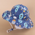 European and American multisize printing cartoon animal childrens fisherman hat wholesalepicture47