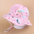 European and American multisize printing cartoon animal childrens fisherman hat wholesalepicture68