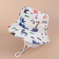 European and American multisize printing cartoon animal childrens fisherman hat wholesalepicture74