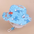 European and American multisize printing cartoon animal childrens fisherman hat wholesalepicture86