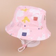 European and American multisize printing cartoon animal childrens fisherman hat wholesalepicture106