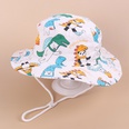 European and American multisize printing cartoon animal childrens fisherman hat wholesalepicture110
