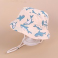 European and American multisize printing cartoon animal childrens fisherman hat wholesalepicture114