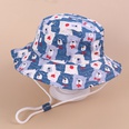 European and American multisize printing cartoon animal childrens fisherman hat wholesalepicture119