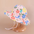European and American multisize printing cartoon animal childrens fisherman hat wholesalepicture134