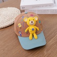 Korea cute bear children baseball cap spring new detachable sunshade baseball cappicture13