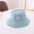 Childrens cartoon printing fisherman hat spring and summer cotton bear sunscreen hatpicture17