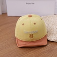 Robot soft brim color matching baby hat embroidery simple baby sunshade hat wholesalepicture13