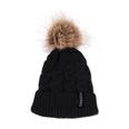 Black knitted hat male treasure warm twist wool hat female autumn and winterpicture12