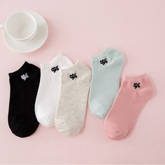 fashion cotton socks Japanese sweet cartoon cat invisible socks