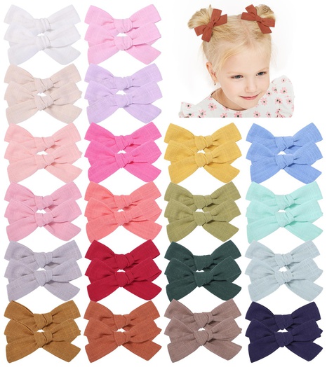 Fashion bow hairpin simple hair accessories's discount tags