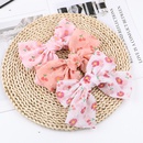 fashion flower printing hair ring bows hair rope hair accessoriespicture6