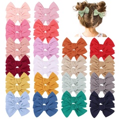 Fashion children's hair accessories bow hairpin candy color headdress