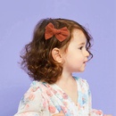 Accessoires de cheveux pour enfants de mode arc coiffure couleur bonbon en pingle  cheveuxpicture8