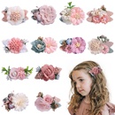 Fashion childrens simulation flower hairpin flower pearl flower headdresspicture6
