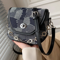 Fashion new female canvas shoulder bag messenger small square bag