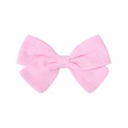 Fashion solid color cotton childrens hair accessories bow hairpinpicture19