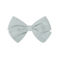 Fashion solid color cotton childrens hair accessories bow hairpinpicture25