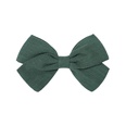 Fashion solid color cotton childrens hair accessories bow hairpinpicture31