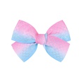 European and American childrens jewelry cartoon printing bow hairpin solid color hair clippicture39