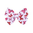 European and American childrens jewelry cartoon printing bow hairpin solid color hair clippicture41