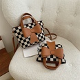 Fashion geometric small bag womens bag new fashion shoulder messenger bag shoulder bagpicture39