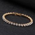 Fashion zircon inlaid simple geometric alloy bracelet wholesalepicture21