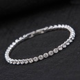 Fashion zircon inlaid simple geometric alloy bracelet wholesalepicture22