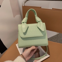 new trendy Korean style retro stone pattern messenger bag casual texture fashion single shoulder small square bag