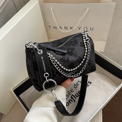 new fashion trend casual messenger bag chain shoulder pillow bag