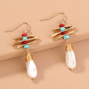 new natural stone baroque pearl lighthouse retro earrings wholesalepicture7
