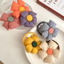 Cute hair ring autumn and winter flower headdress hair rope leather head rope headdress hair accessoriespicture11