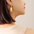 Quadratische Ohrringe im europischen und amerikanischen Stil Ohrringe aus Titanstahlpicture9