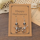 vintage skull ghost card earrings Halloween earringspicture7