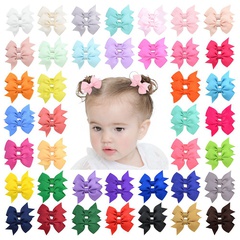 Fashion Butterfly Bow Knot Cloth Hair Clip