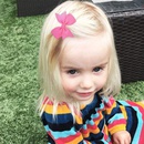 Neue Kinder Haarnadelschleife Haarschmuck einfarbig gerippte Haarnadelpicture8