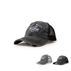 Black hat simple fashion trend wide-brimmed sunshade baseball cap