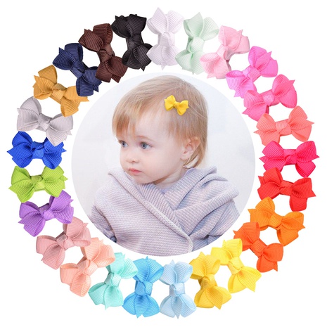 Mode Fadengürtel Kinder Haarnadel neue einfarbige Babyzubehör Großhandel's discount tags