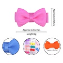 Fashion childrens solid color candy color cute mini hair accessoriespicture7
