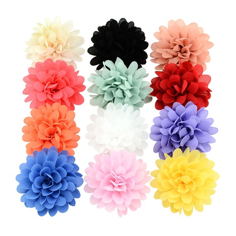 fold single layer non-woven lace flower hair accessories corsage's discount tags