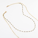 Oil dripping multilayered necklace stainless steel necklace wholesalepicture10